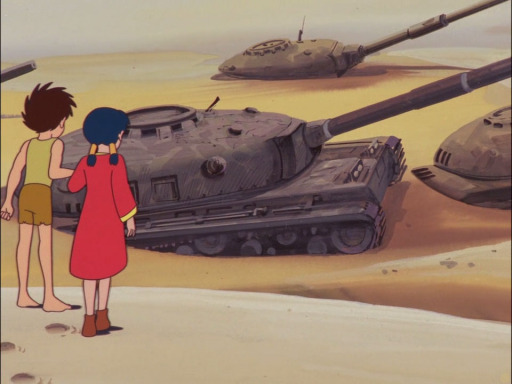 Future Boy Conan 08 tanks